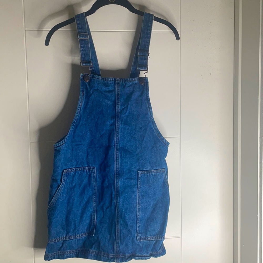 Denim Overall Dress